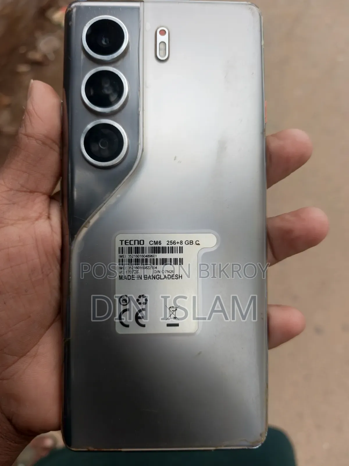 Tecno Camon 40 Pro 4G 256 GB Black
