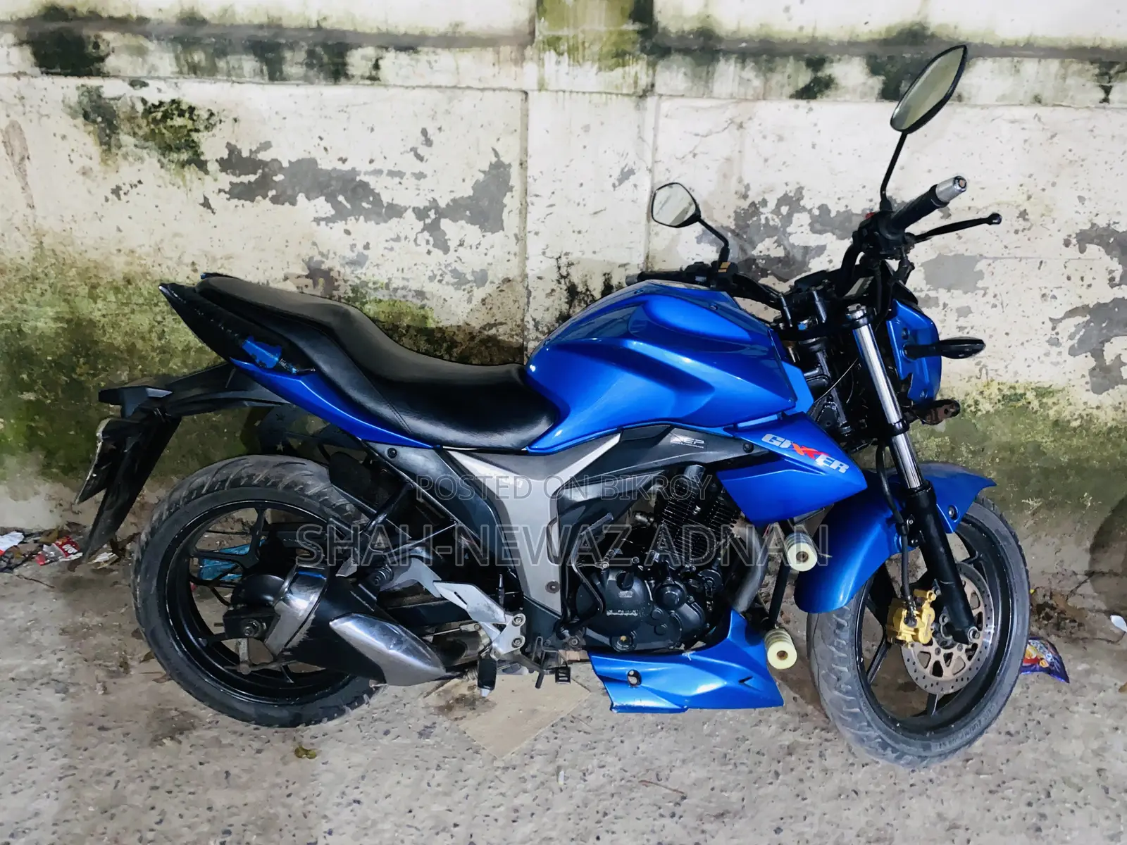 Suzuki Gixxer 2020 Blue