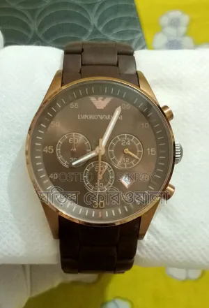 Original Emporio Armani Quartz Chronograph Watch