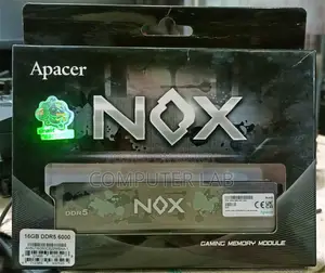 Apacer NOX 16GB DDR5 6000MHz Heatsink Gaming Desktop RAM