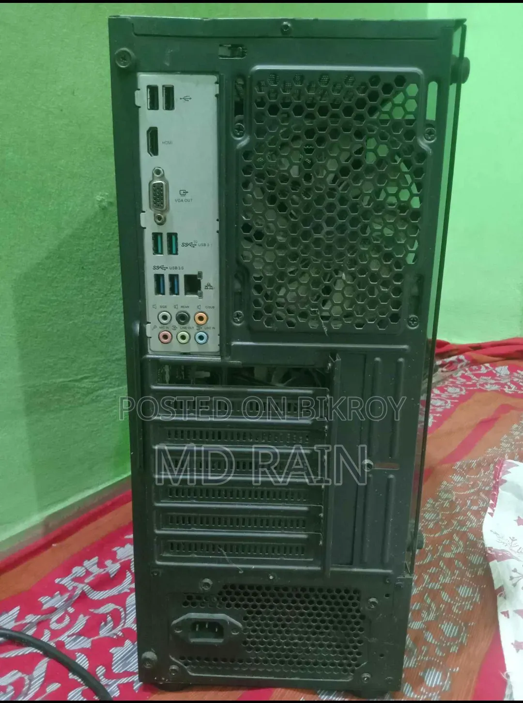ডেস্কটপ কম্পিউটার ৮জিবি ইন্টেল কোর ৫ এসএসডি ১২৮জিবি