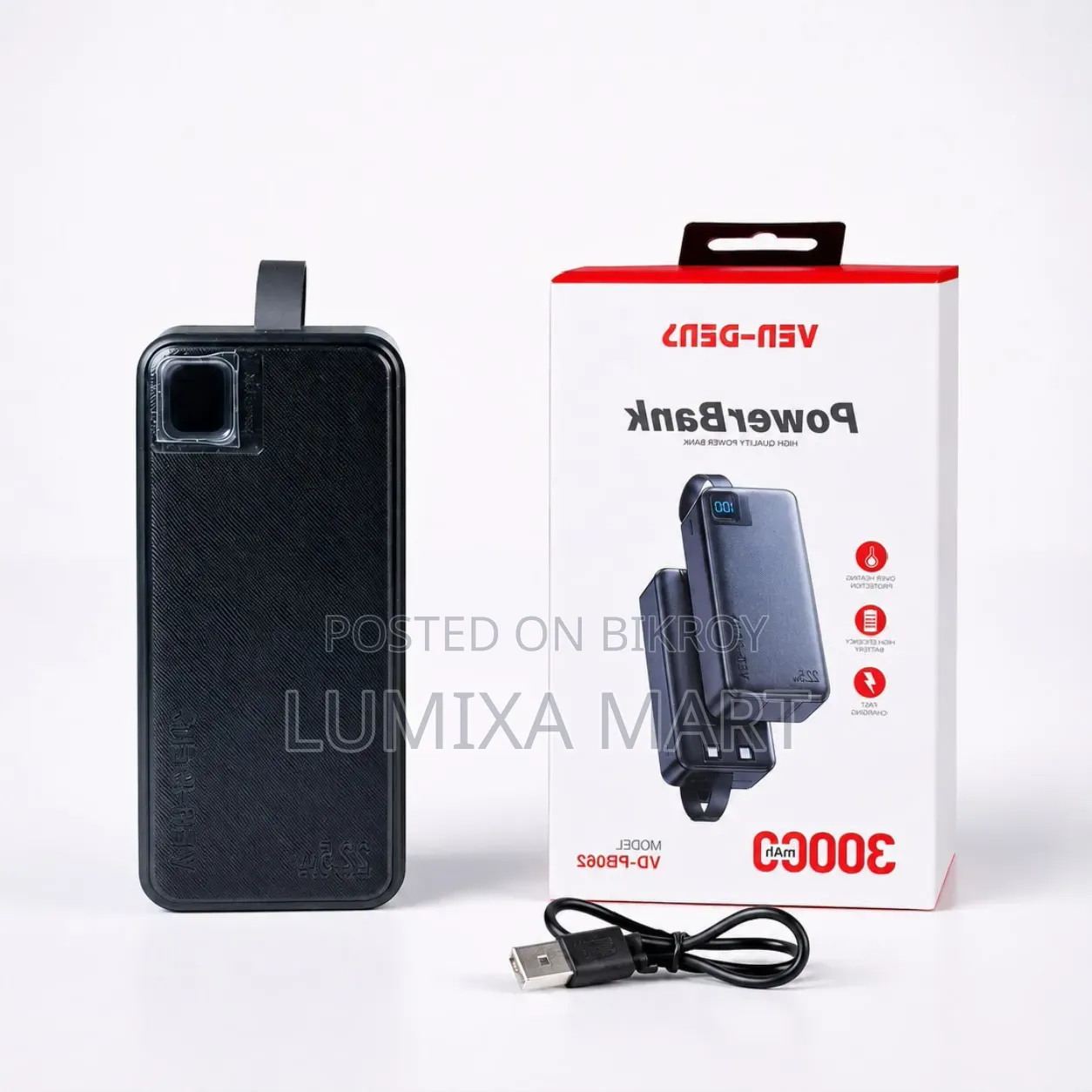 VEN-DENS Fast Charging Power Bank