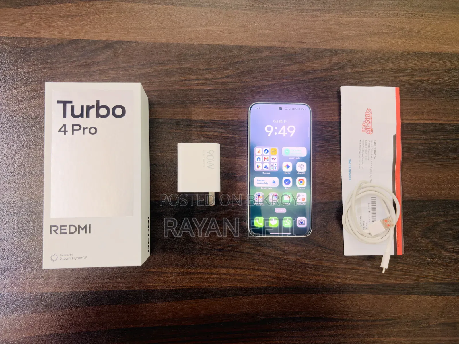 Xiaomi Redmi Turbo 4 Pro 256 GB White