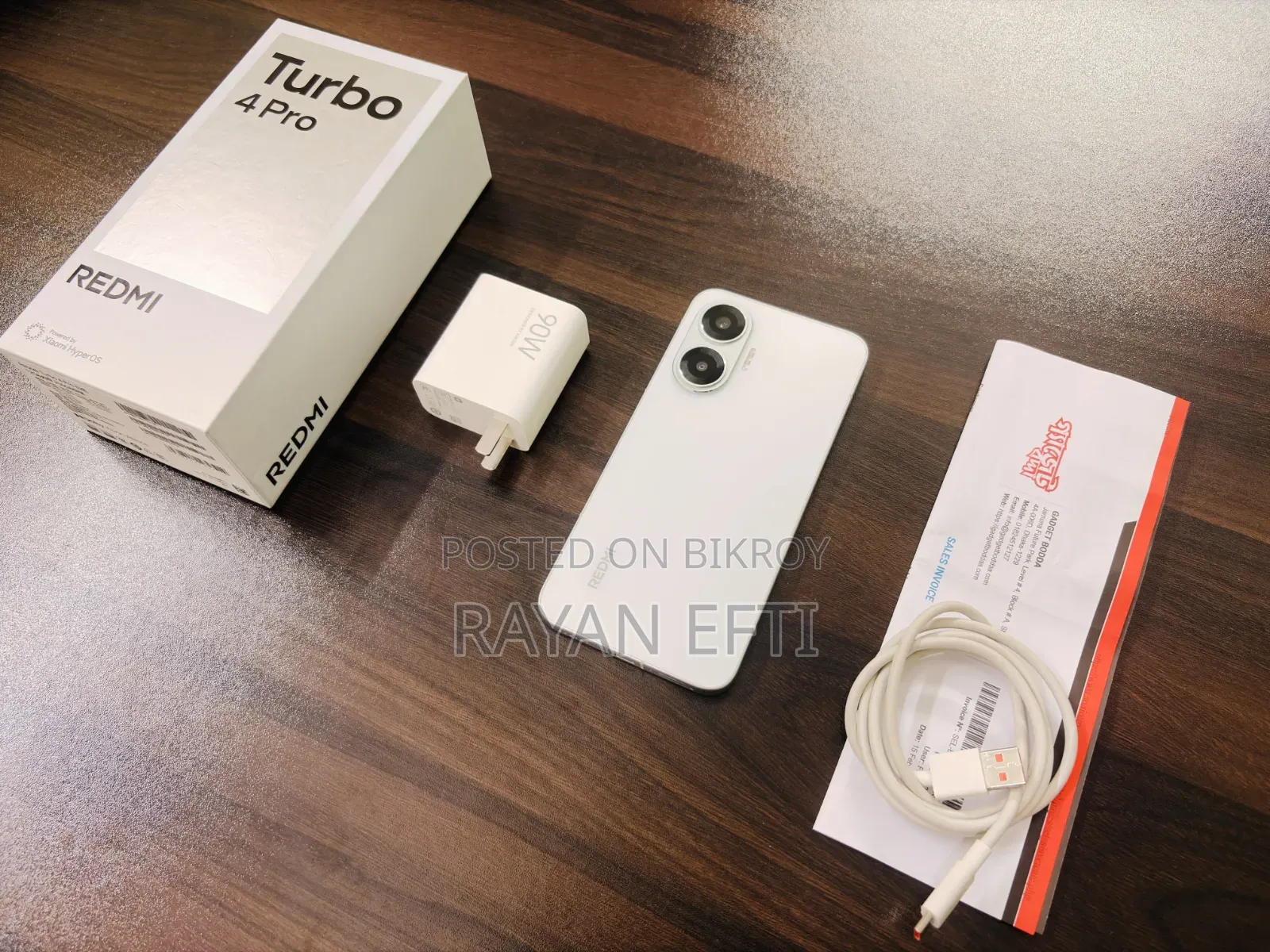 Xiaomi Redmi Turbo 4 Pro 256 GB White