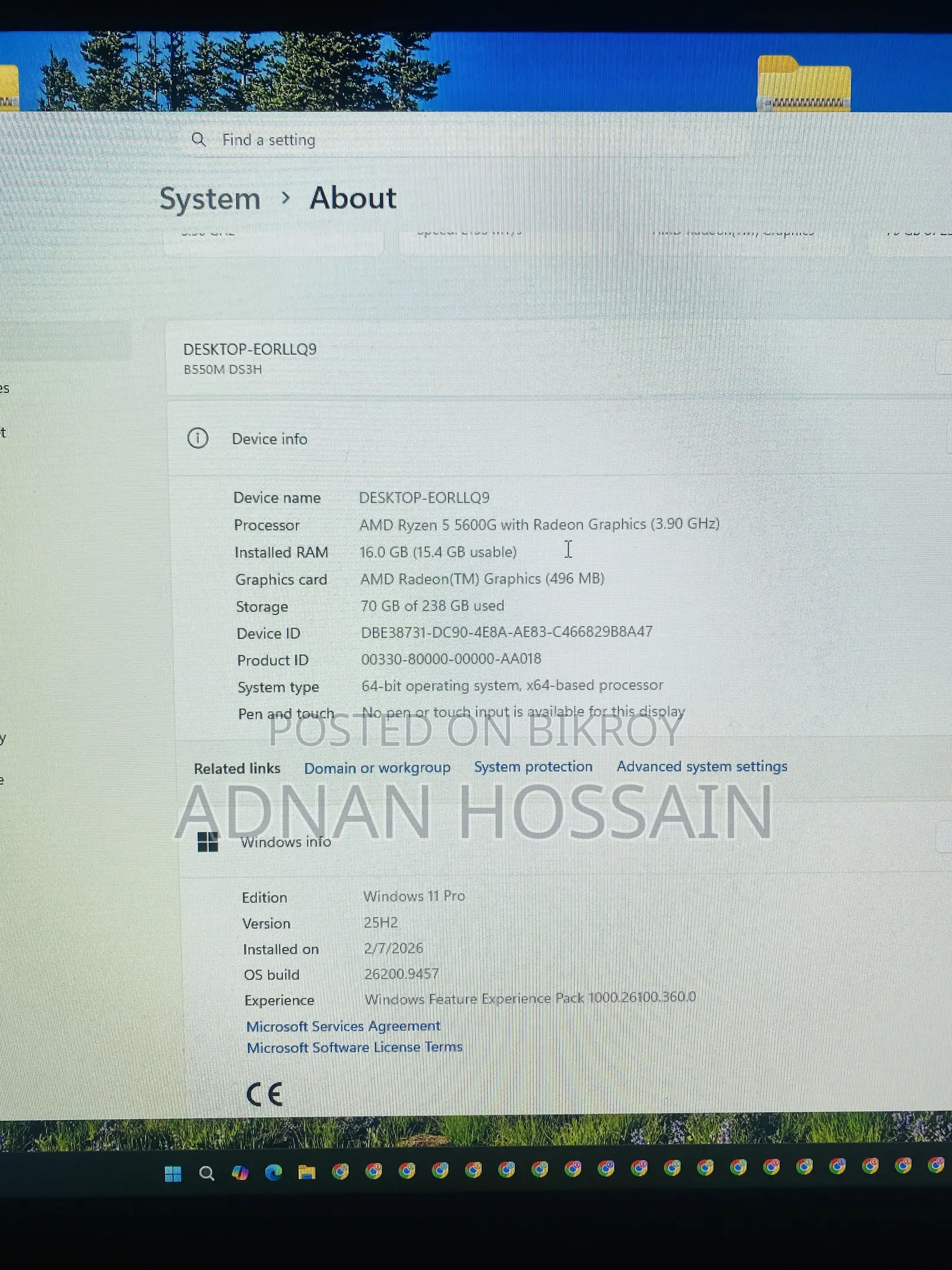 Gigabyte GB-BKi5HT2-7200 16GB AMD Ryzen 5 HDD+SSD 256GB