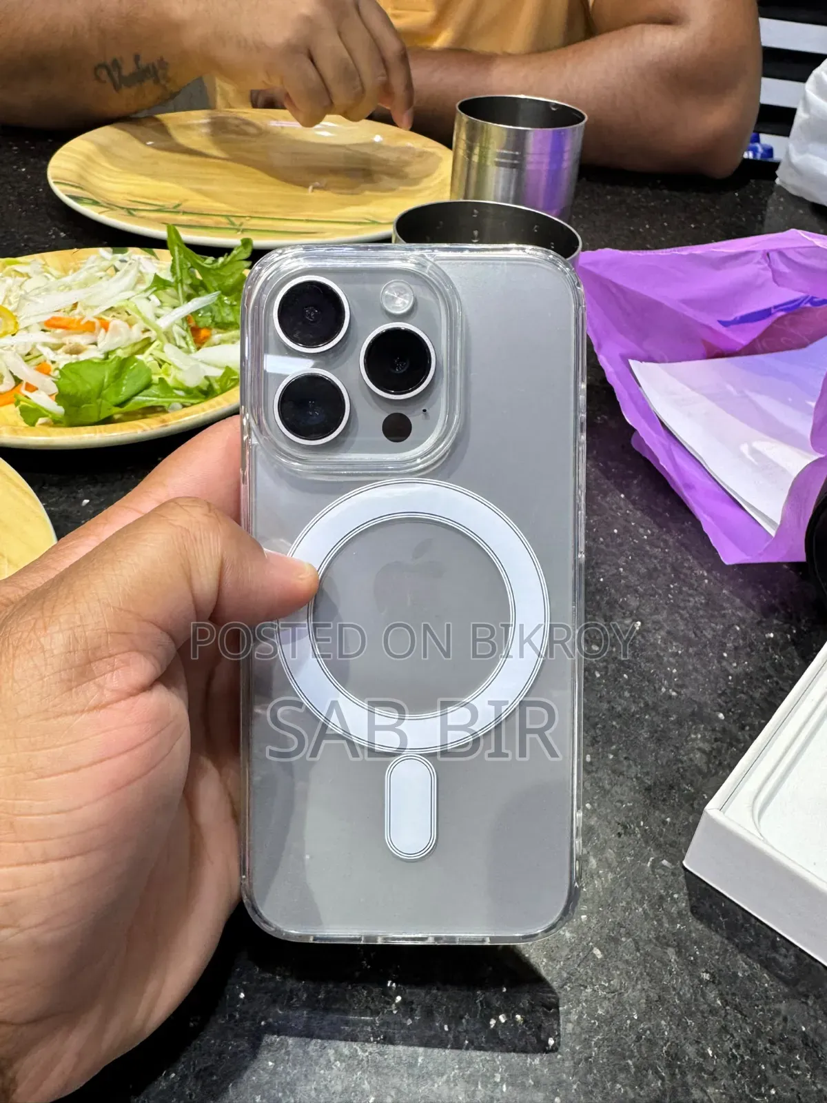 অ্যাপল আইফোন ১৫ প্রো ২৫৬ জিবি গ্রে