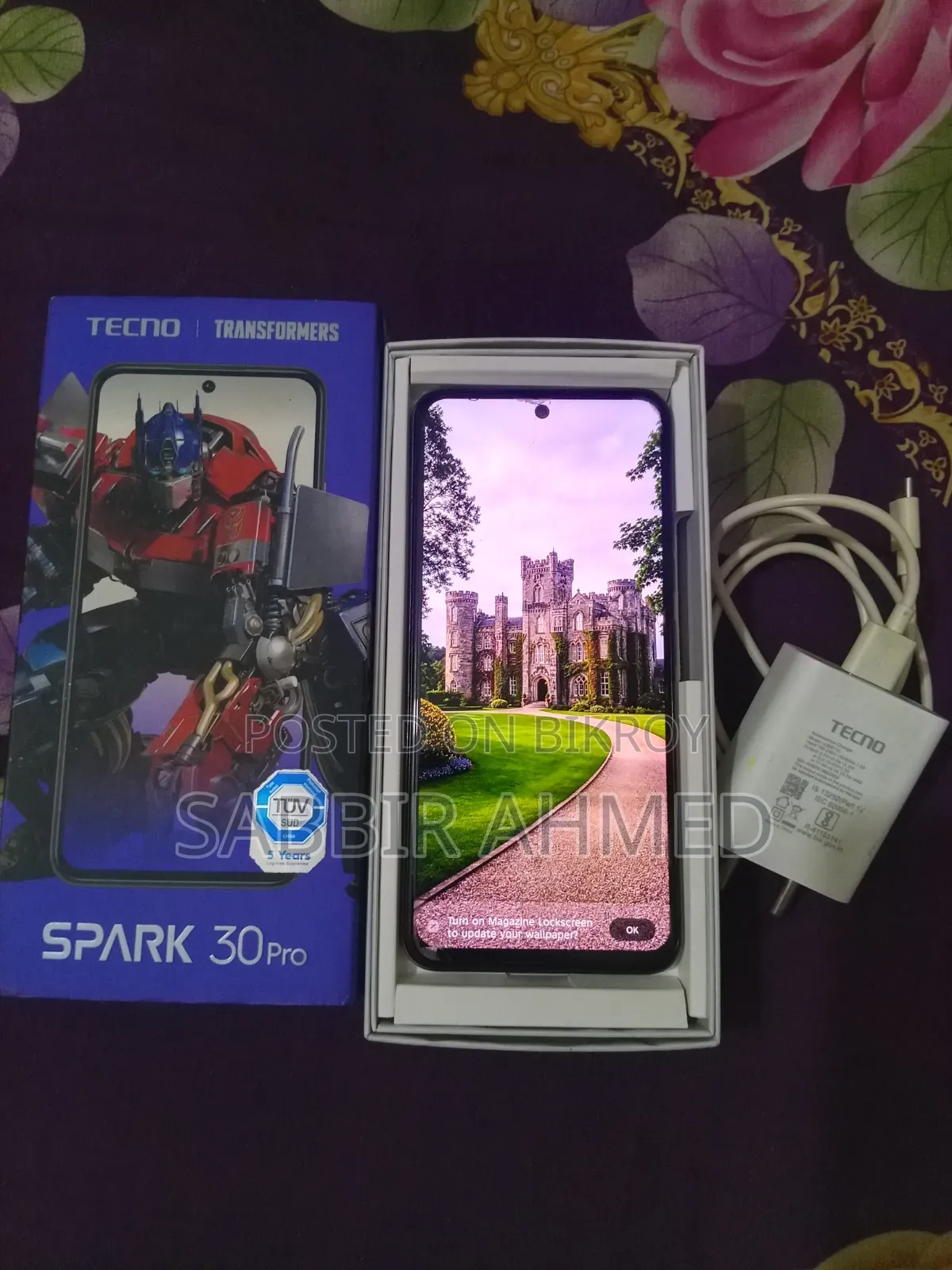 Tecno Spark 30 Pro 128 GB White