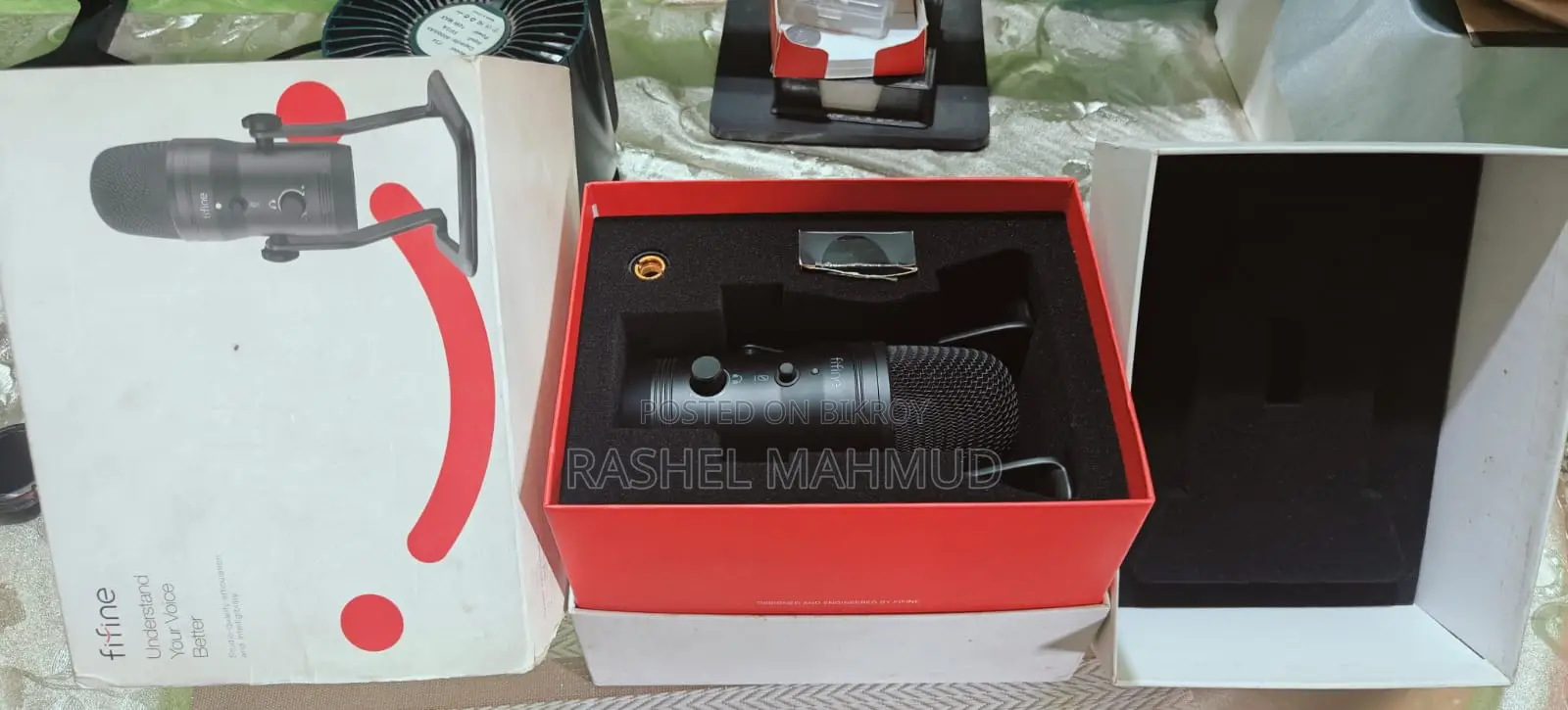 FIFINE K690 USB Microphone – ব্র্যান্ড নিউ কন্ডিশন
