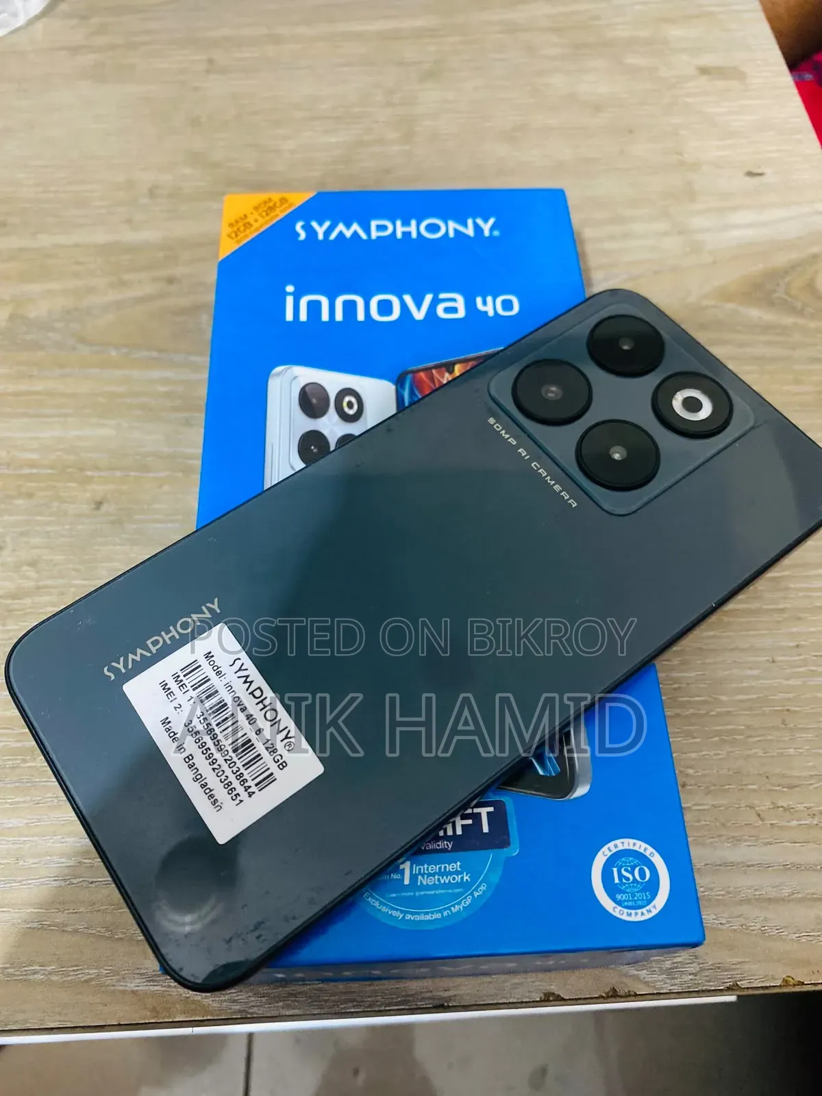 New Symphony Innova 40 128 GB Graphite