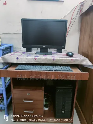 ডেস্কটপ কম্পিউটার HP EliteDesk 800 G3 8GB Intel Core i5 HDD+SSD 500GB