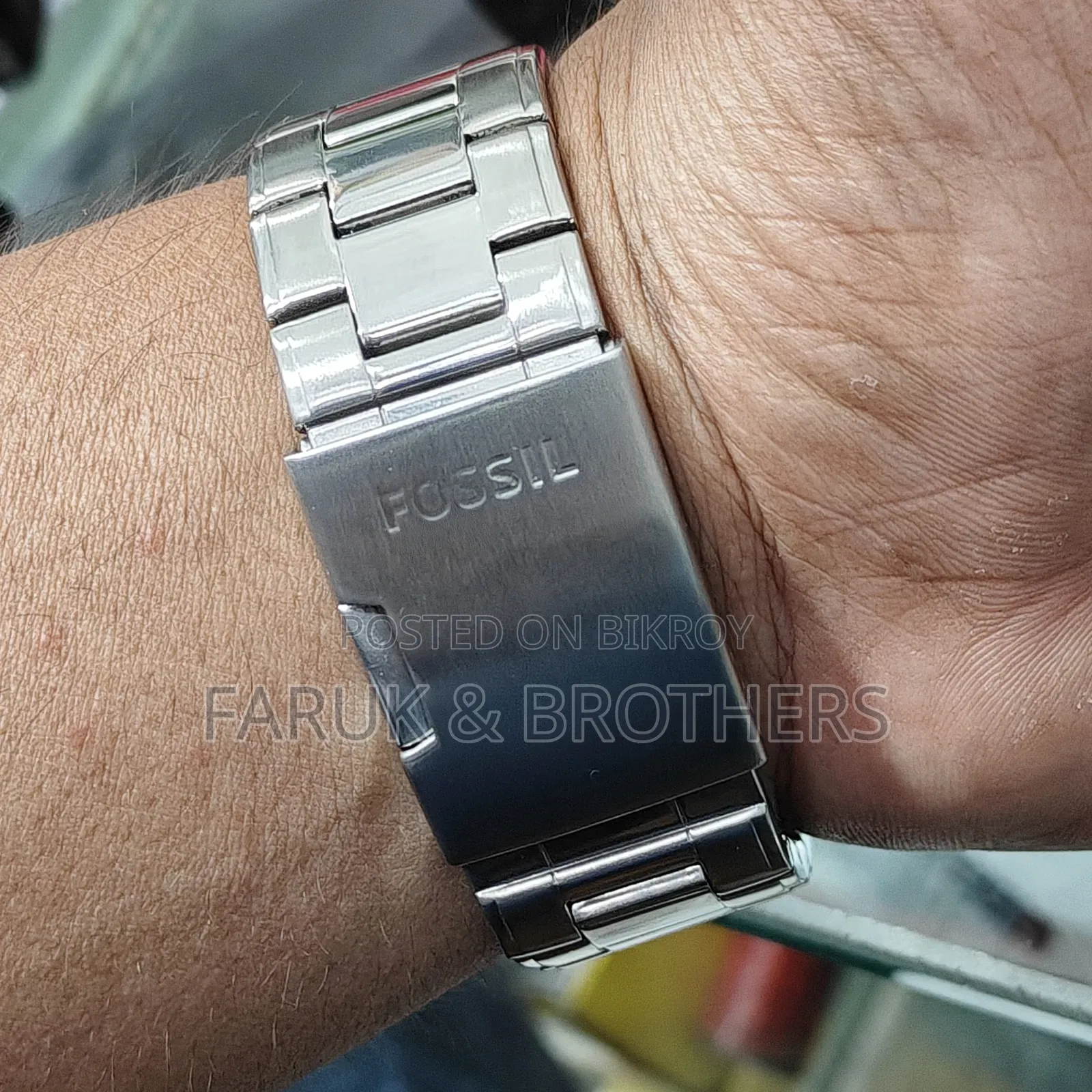 ফসিল FS4994 স্টেইনলেস স্টিল ক্রونوগ্রাফ ওয়াচ – ফ্রেশ কন্ডিশন