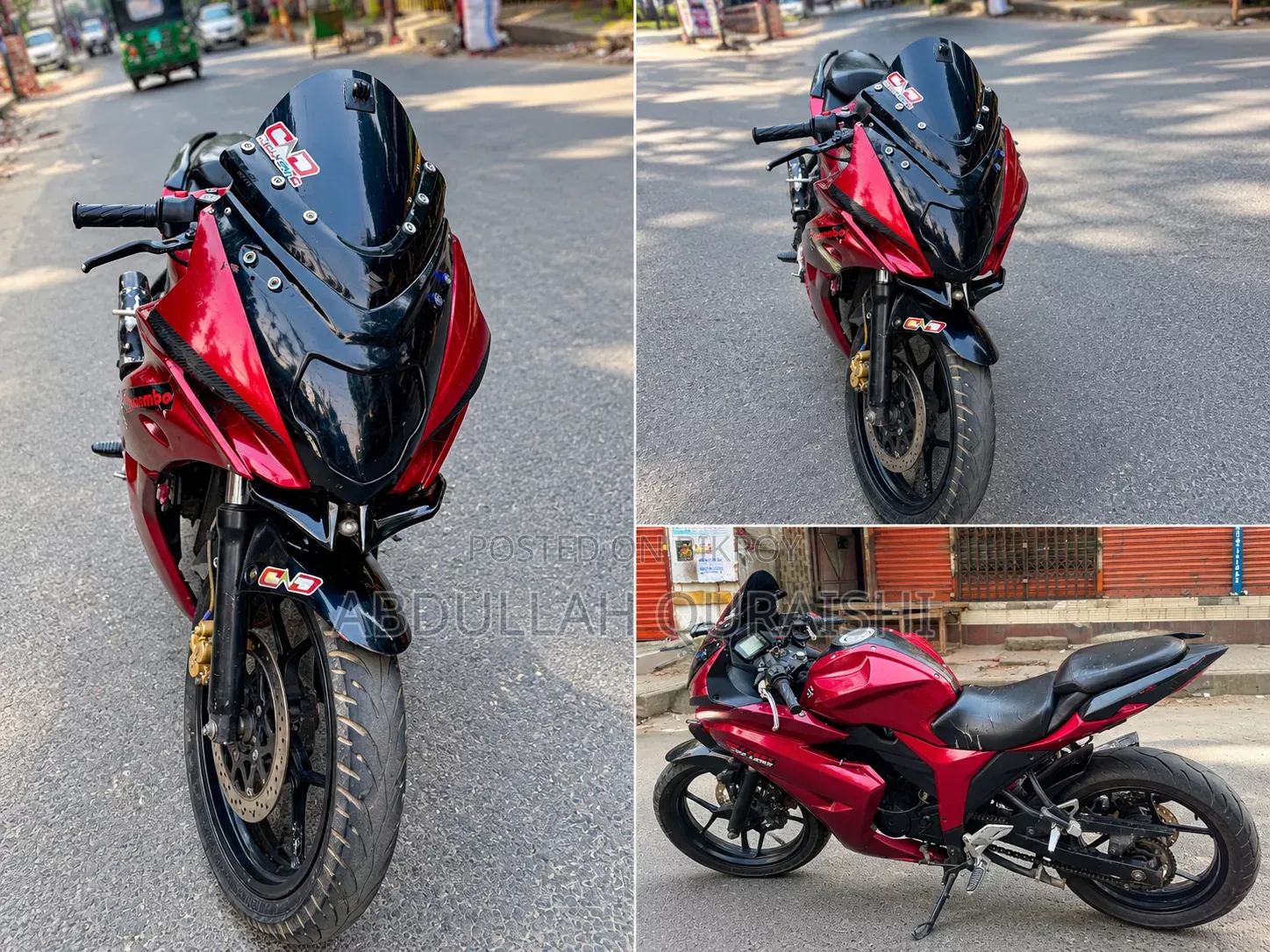 সুজুকি জিক্সার এসএফ ২০১৬ লাল