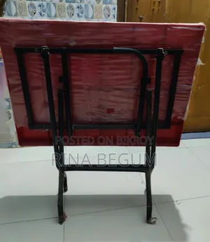 Study Table – Folding Red Table
