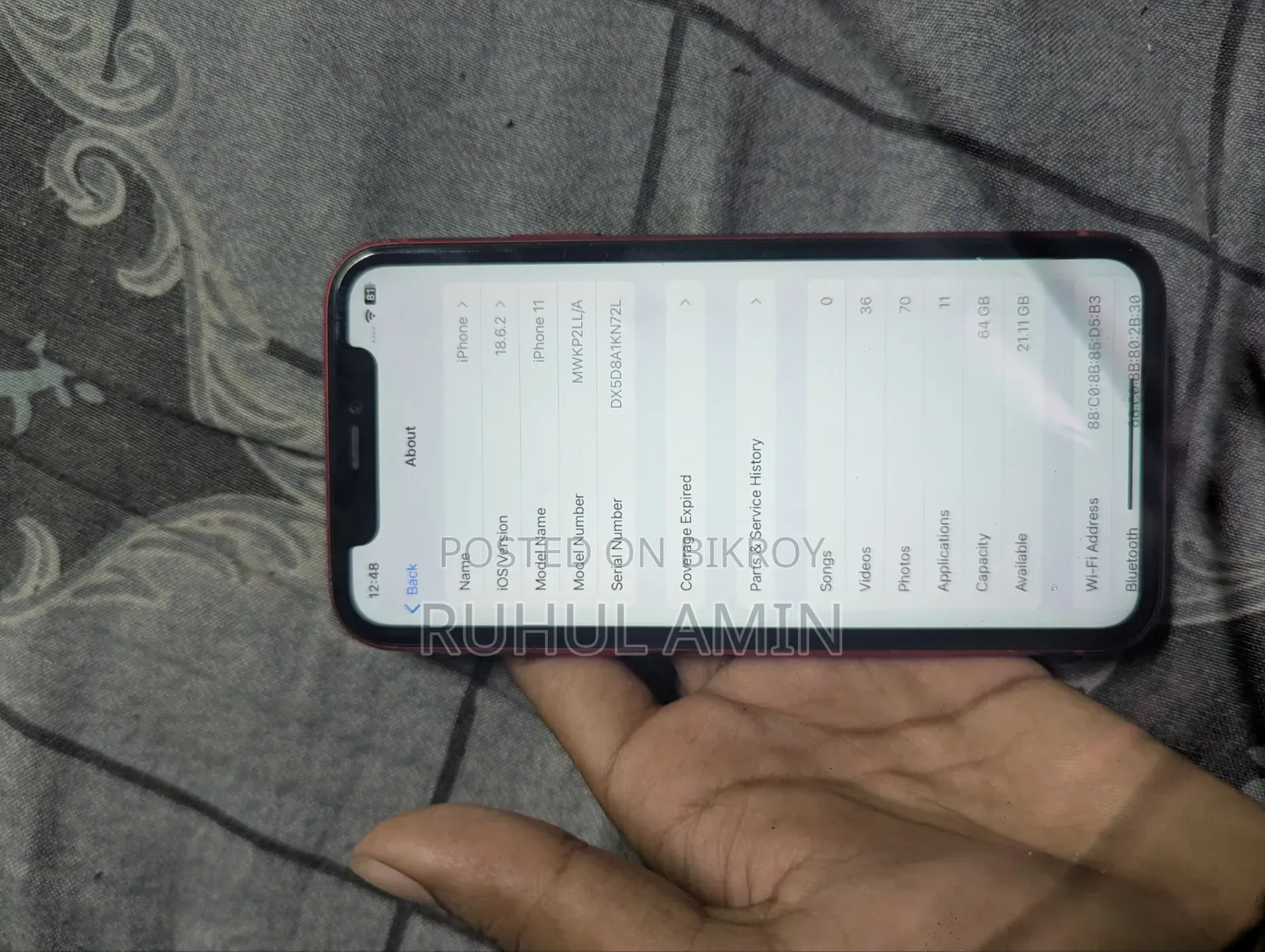 Apple iPhone 11 64 GB Red