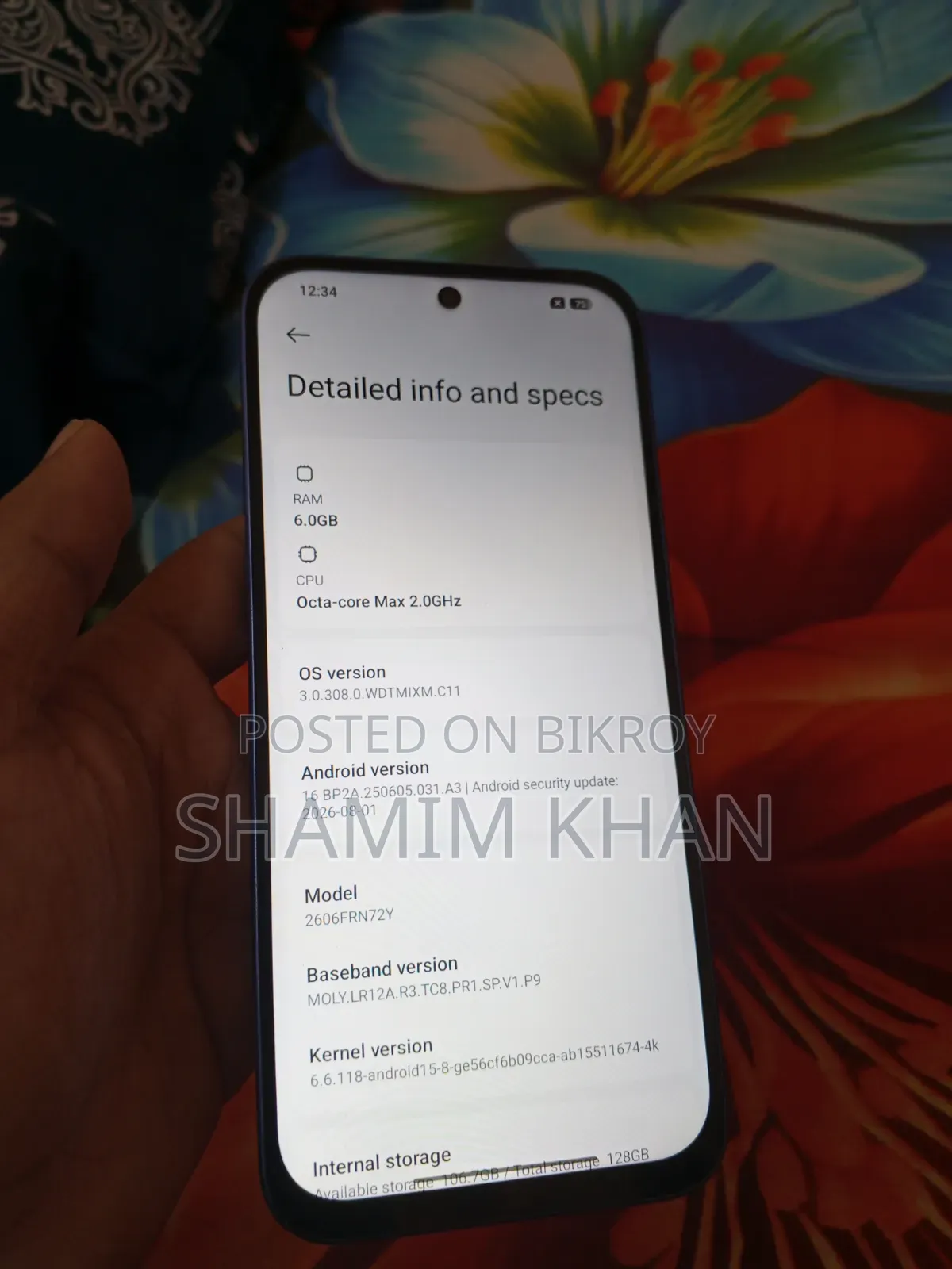 নতুন শাওমি রেডমি ১৭ ১২৮ জিবি ব্ল্যাক