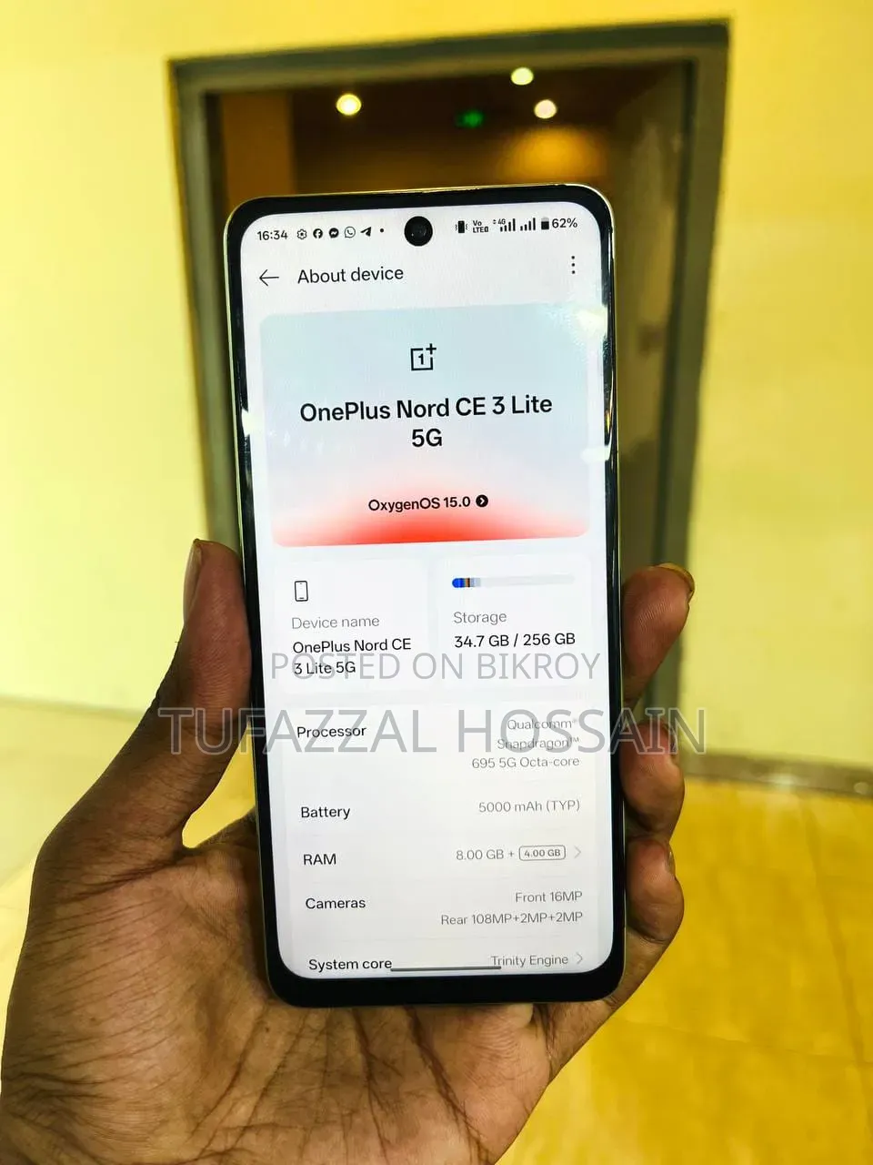 New OnePlus Nord CE 3 Lite 5G 128 GB Blue