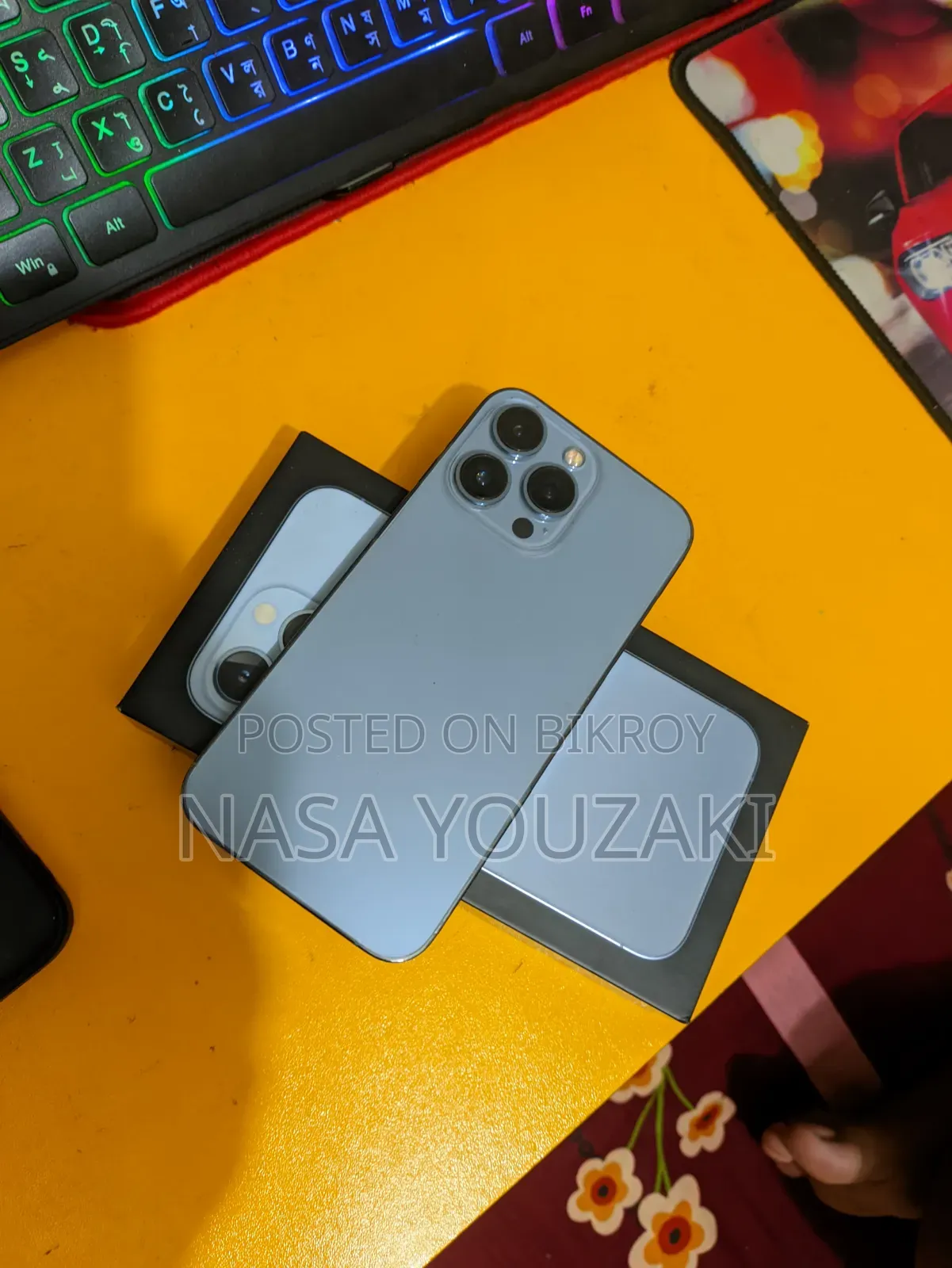 অ্যাপল আইফোন ১৩ প্রো ২৫৬ জিবি ব্লু