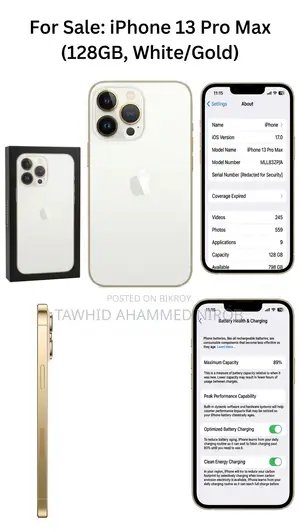 Apple iPhone 13 Pro Max 128 GB Gold