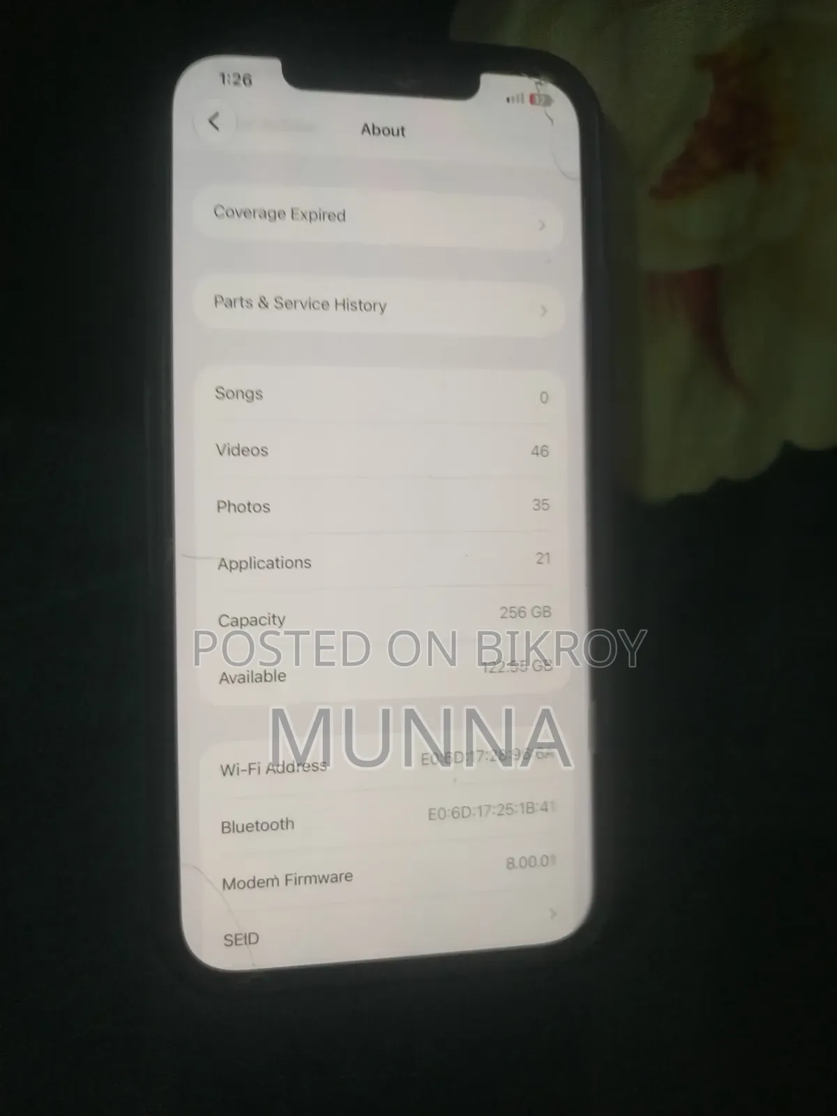 অ্যাপল আইফোন ১২ প্রো ম্যাক্স ২৫৬ জিবি ব্লু