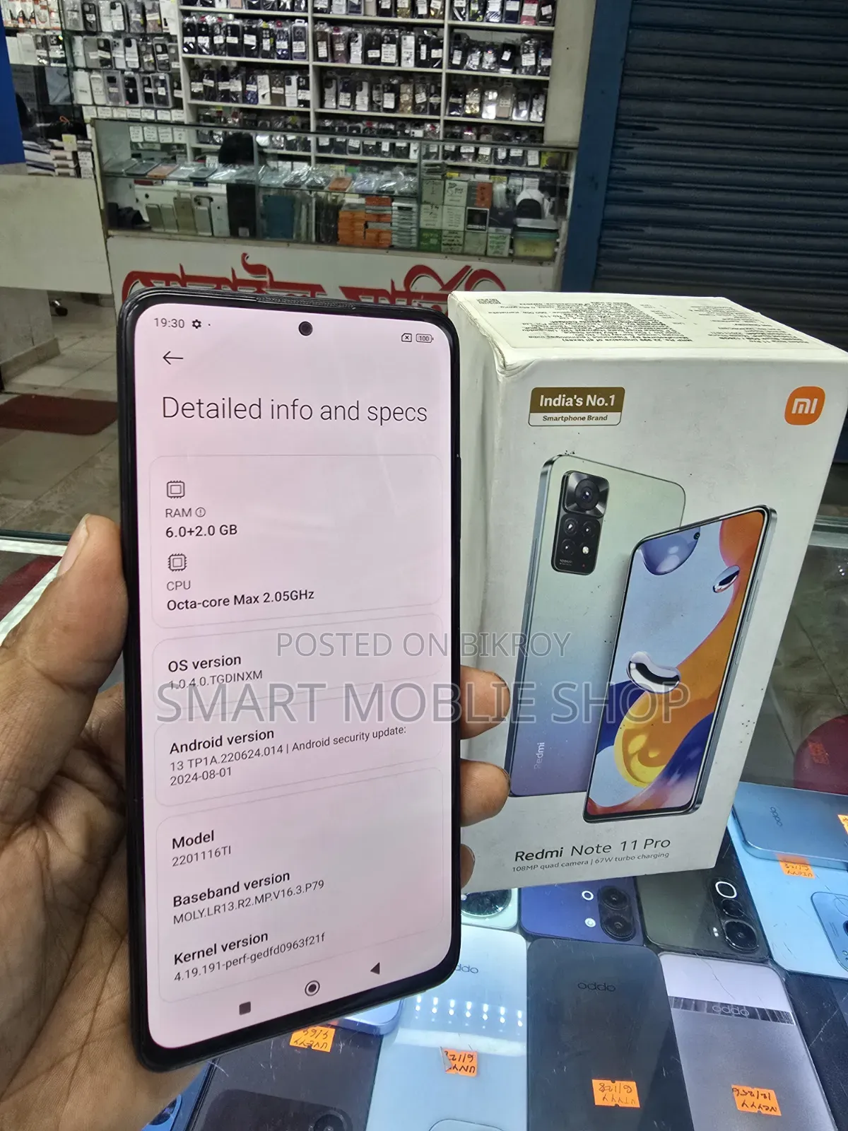 Xiaomi Redmi Note 11 Pro 128 GB Gray