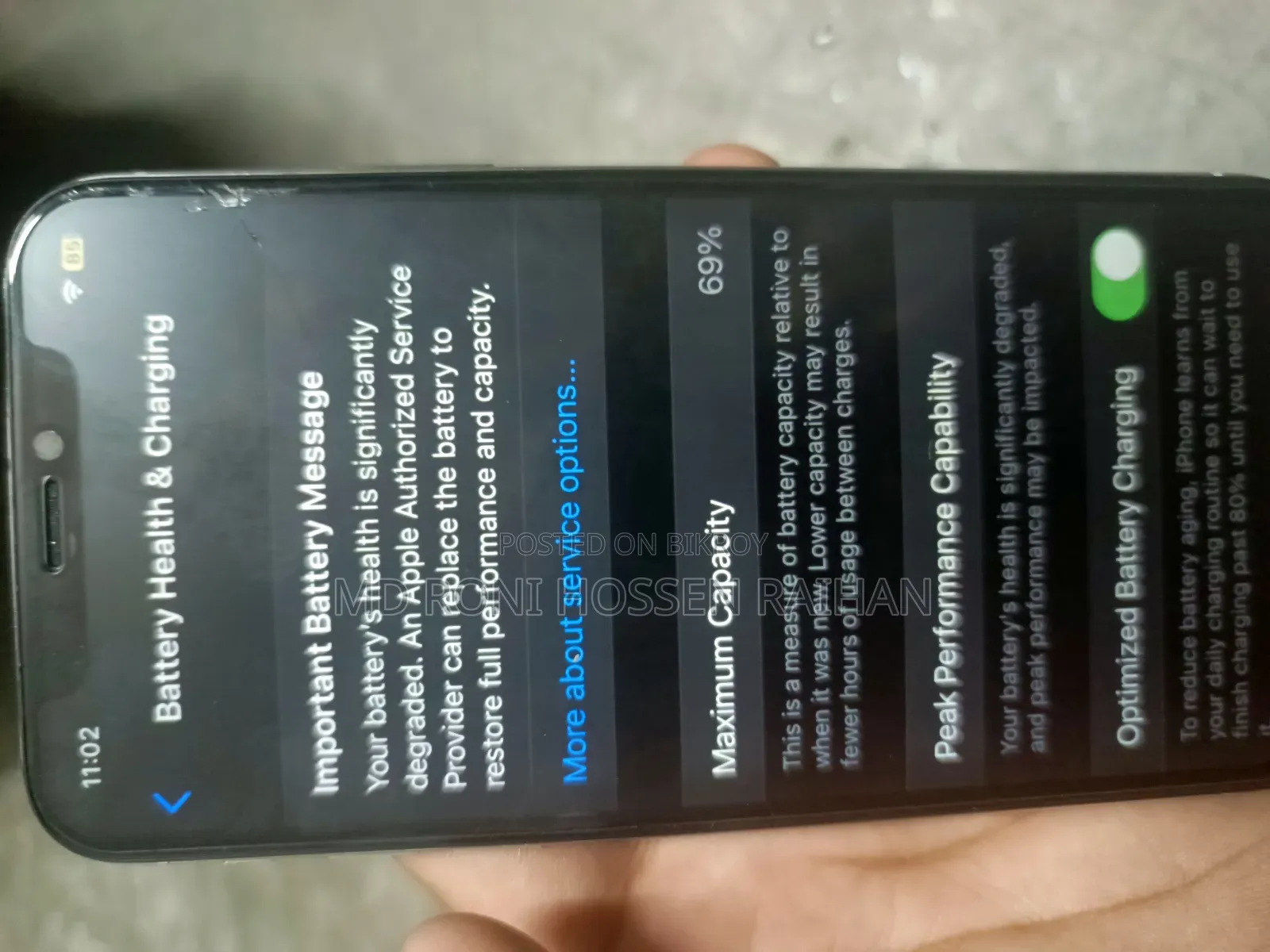 Apple iPhone XS 64 GB Black