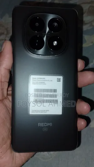 New Xiaomi Redmi Note 15 256 GB Black