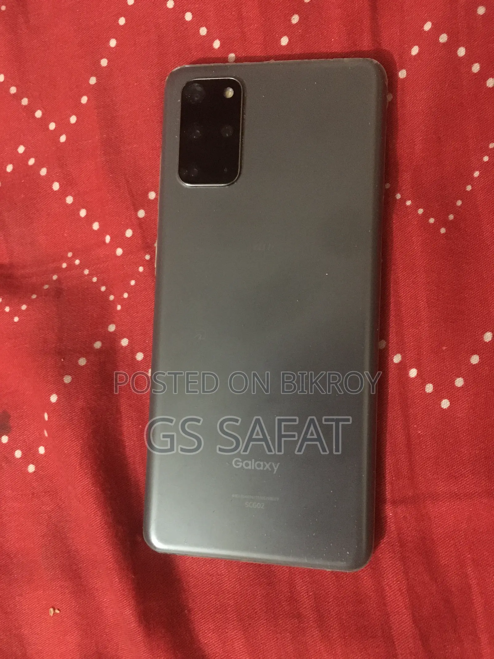 Samsung Galaxy S20 5G Uw 128 GB Gray