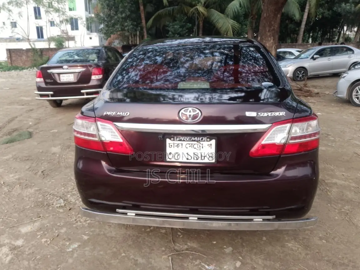 Toyota Premio 1.5 Front Wheel Drive 2011 Red