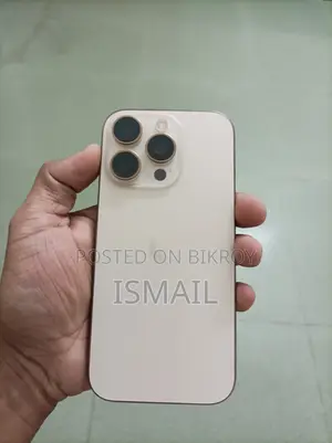 অ্যাপল আইফোন ১৬ প্রো ২৫৬ জিবি রোজ গোল্ড