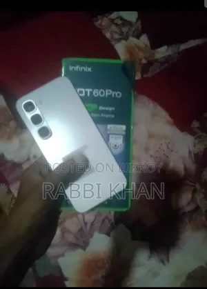 Infinix Hot 60 Pro 128 জিবি সিলভার