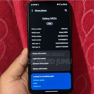 স্যামসাং গ্যালাক্সি এম০২এস ৬৪ জিবি ব্ল্যাক