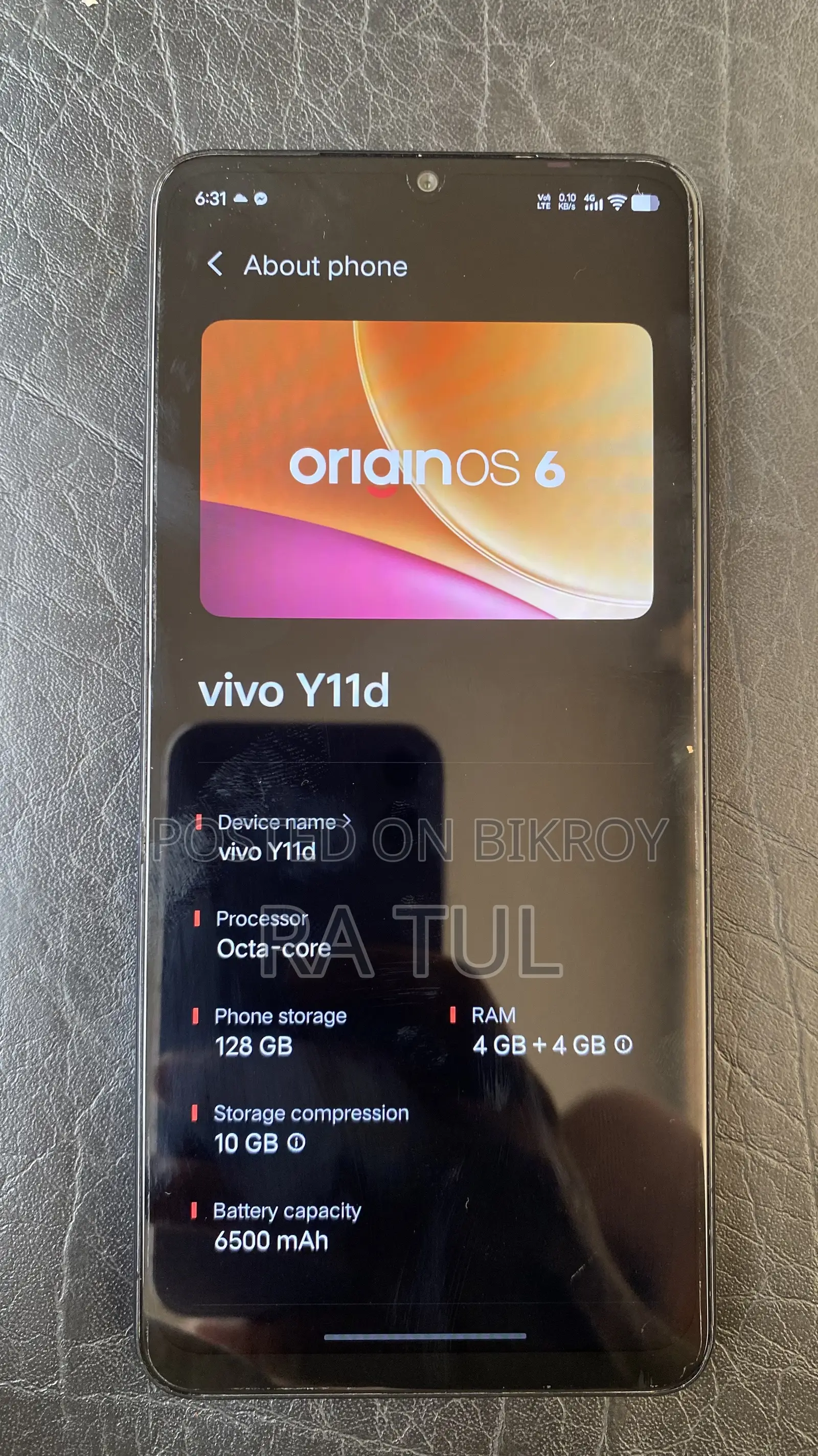 Vivo Y11 32 GB Blue