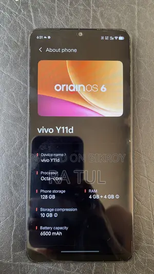 Vivo Y11 32 GB Blue