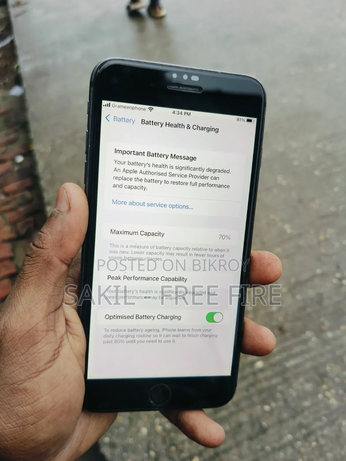 Apple iPhone 8 Plus 256 GB Black