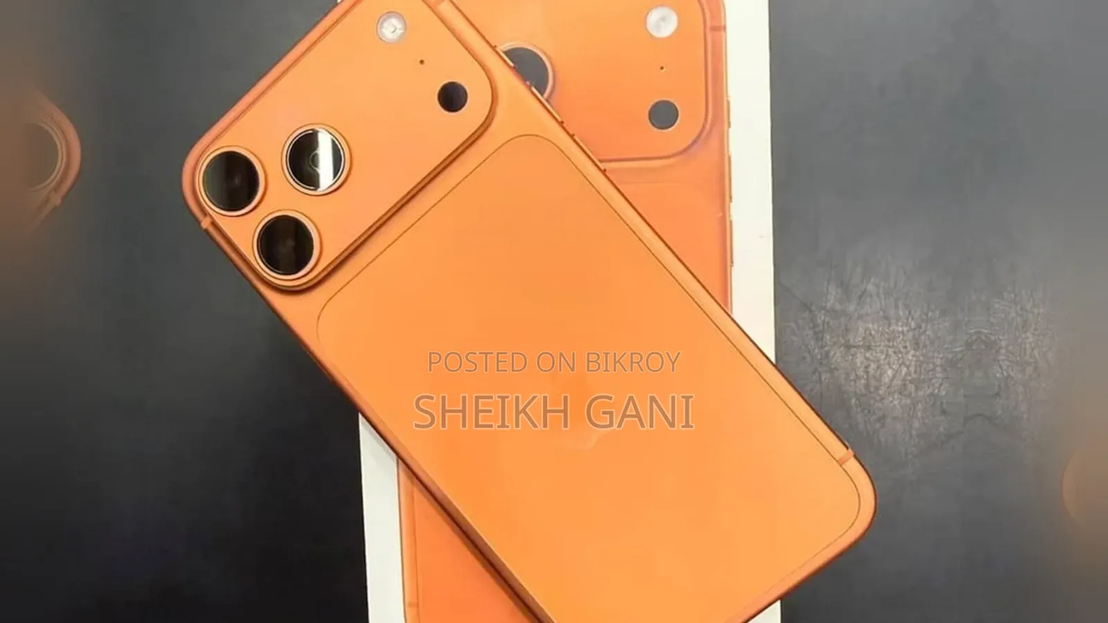 অ্যাপল আইফোন ১৭ প্রো ম্যাক্স ২৫৬ জিবি কমলা