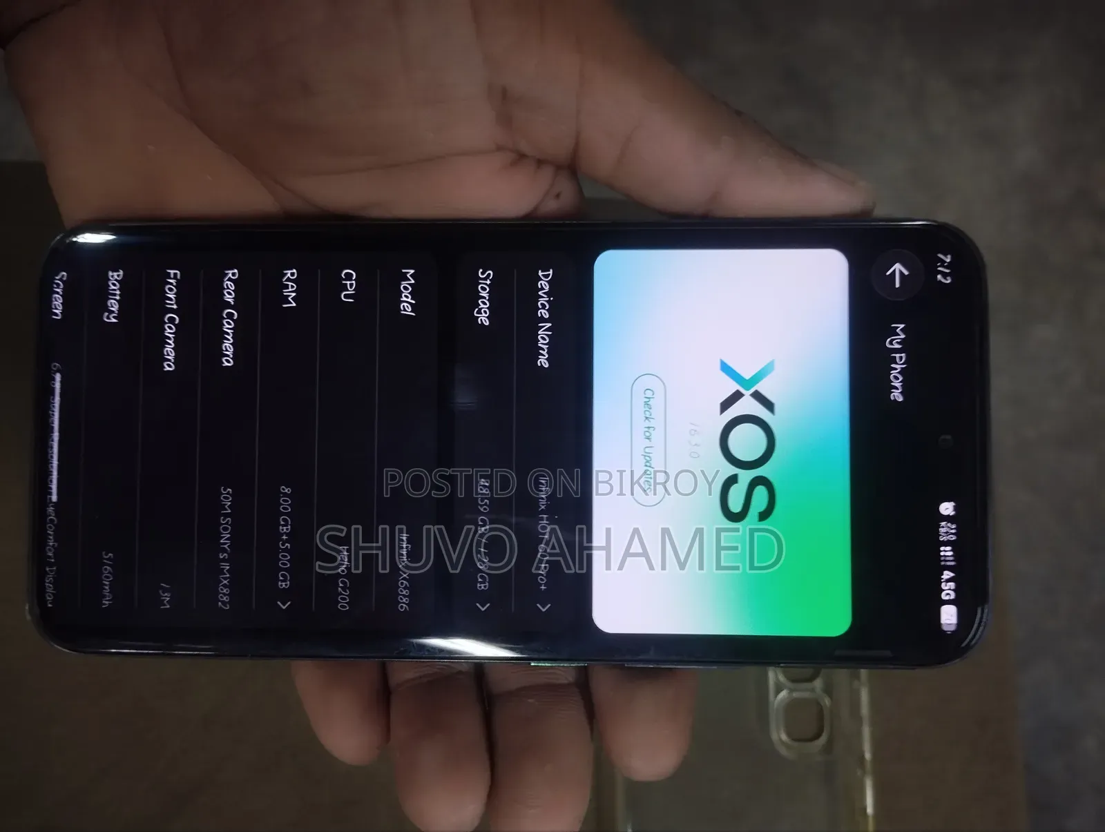 Infinix Hot 60 Pro+ 128 GB Black
