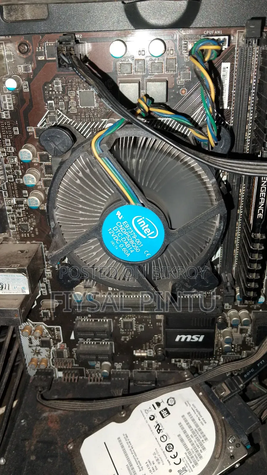 New Desktop Computer MSI 4GB Intel Core i3 HDD 500GB