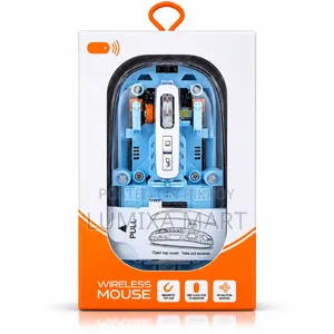 Transparent Tri-Mode Wireless Mouse