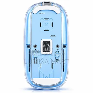 Transparent Tri-Mode Wireless Mouse