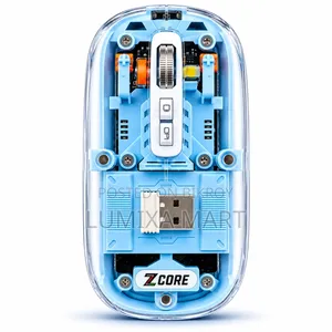 Transparent Tri-Mode Wireless Mouse