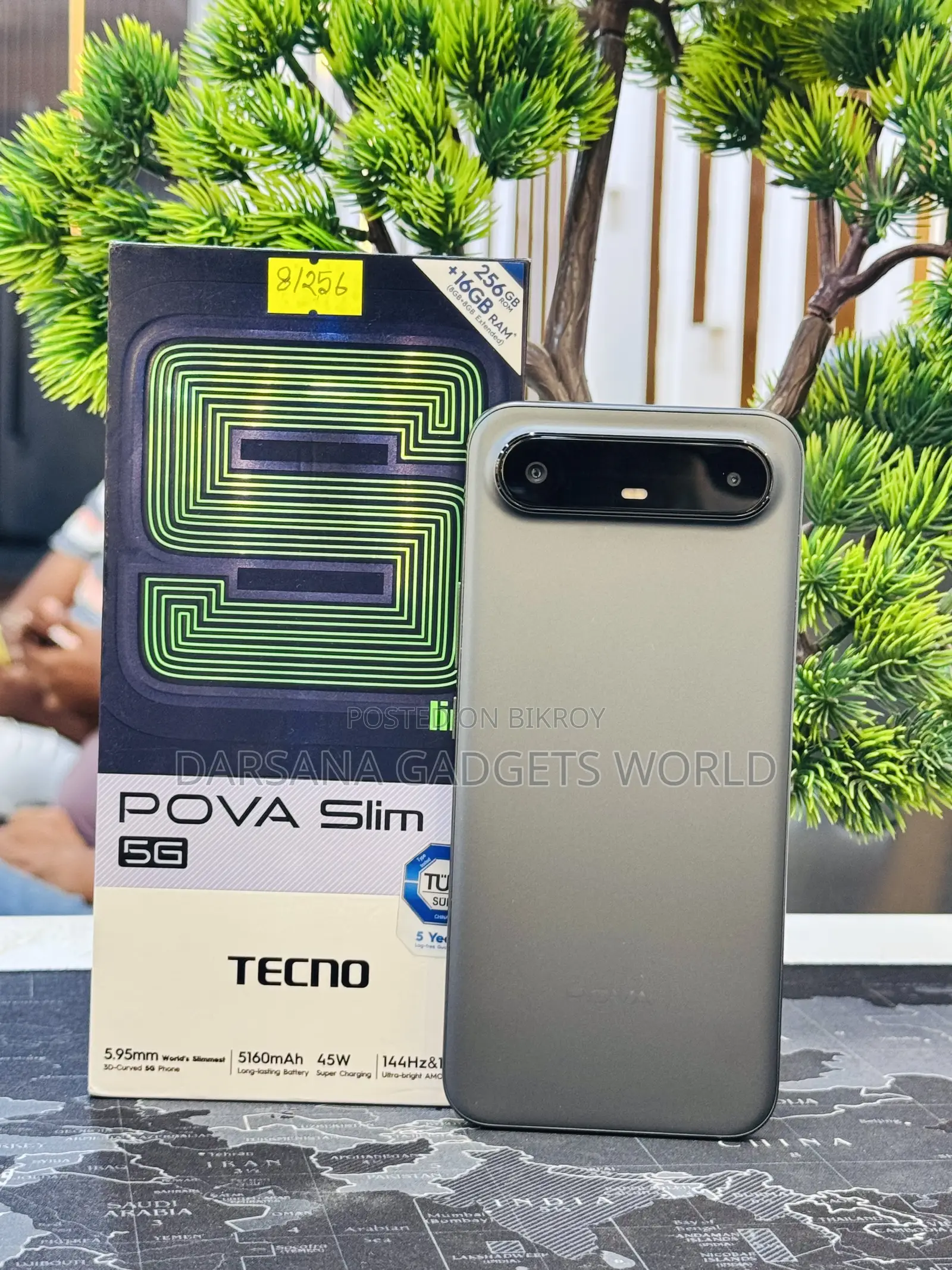 Tecno Pova Slim 5G 128 GB Black