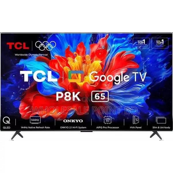 TCL 65P8K 65" 4K UHD QLED Google TV