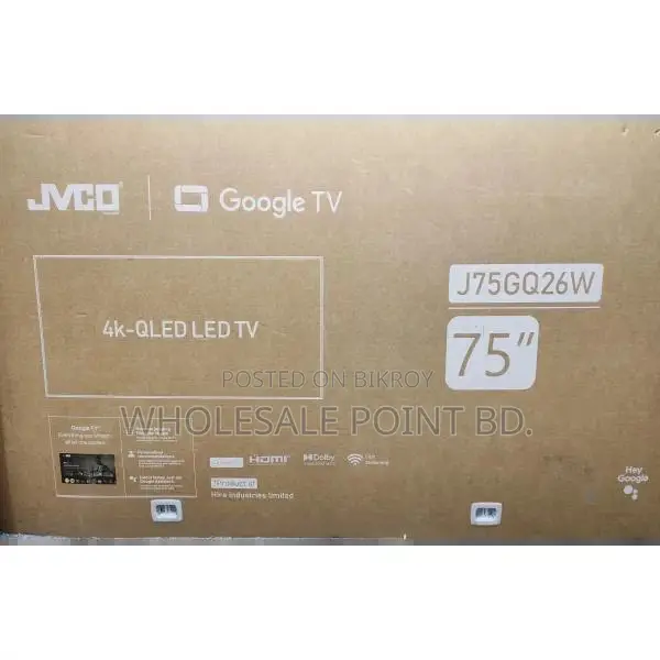Jvco J75GQ26W 75″ 4K QLED Google TV