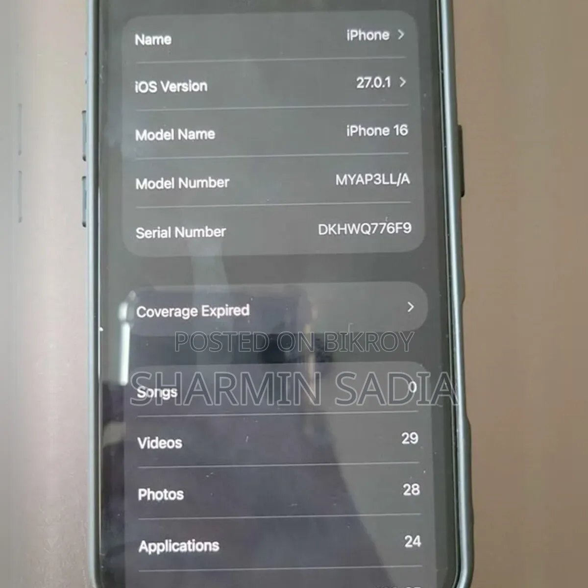 Apple iPhone 16 128 GB