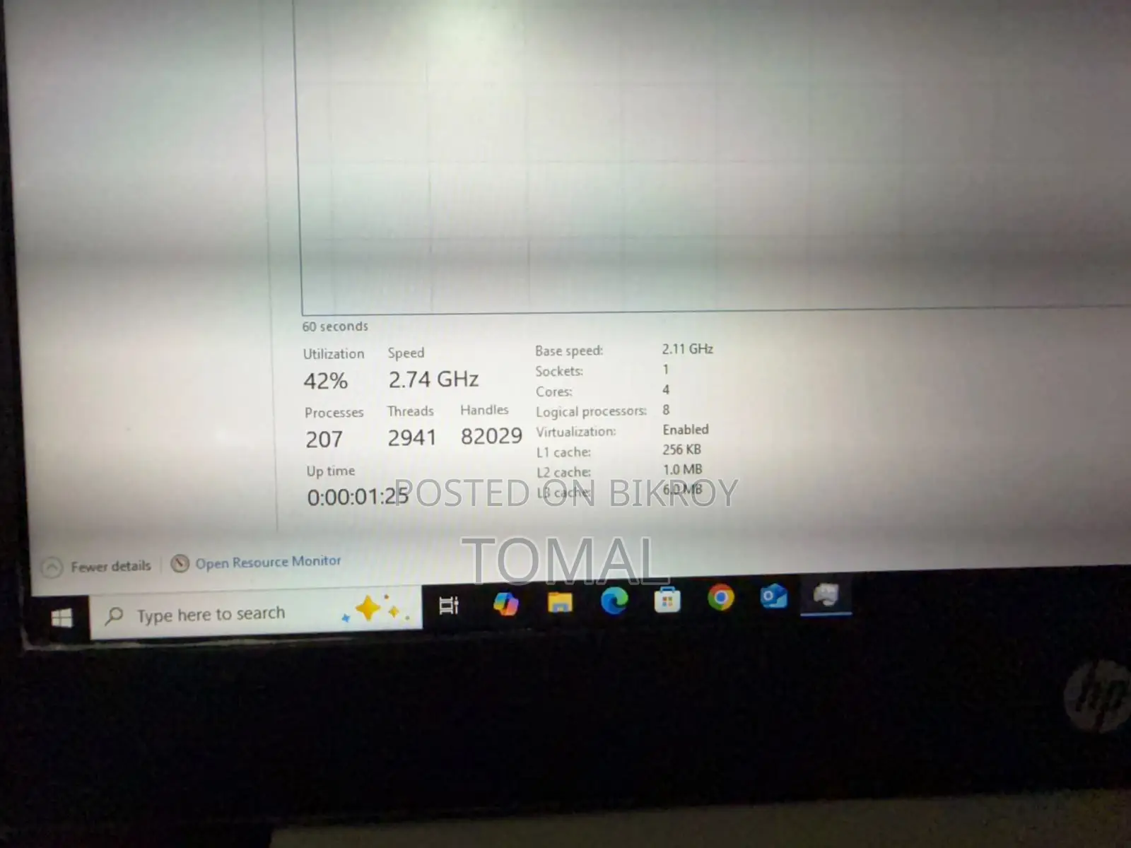 Laptop HP ProBook 450 8GB Intel Core i5 SSHD (Hybrid) 256GB