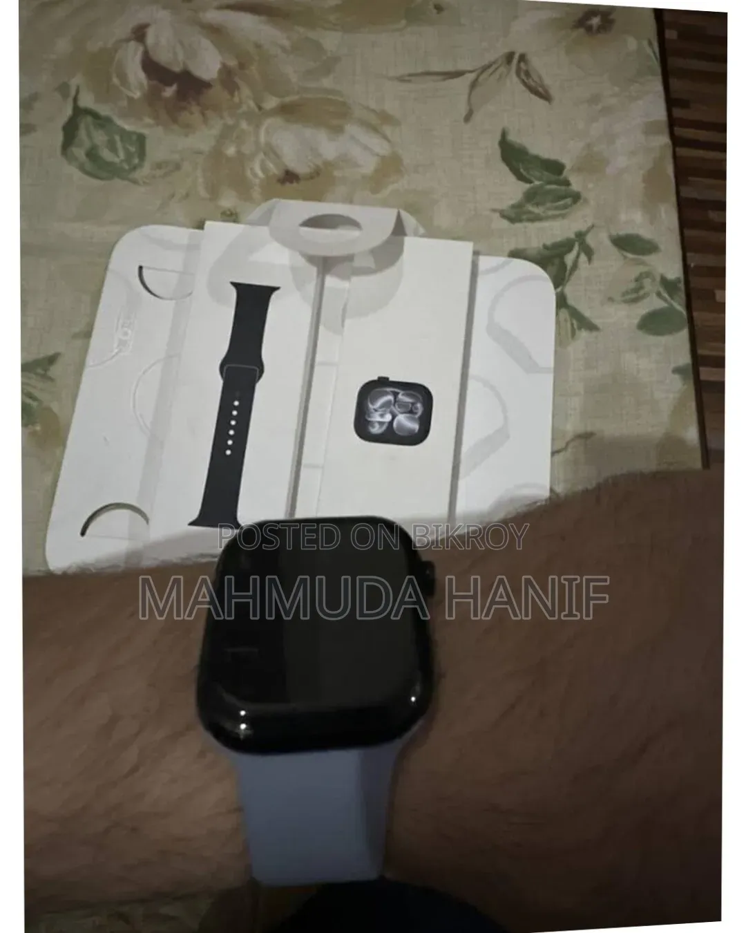 অ্যাপল ওয়াচ সিরিজ ১১ ৪৬মিমি ব্যাটারি ১০০%