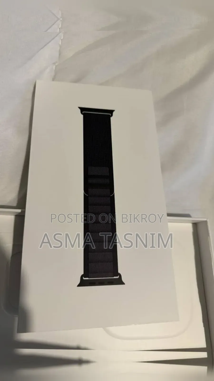 অ্যাপল ওয়াচ আল্ট্রা ৩ ব্ল্যাক টাইটানিয়াম সেলুলার + জিপিএস ৪৯মিমি | ১০০%