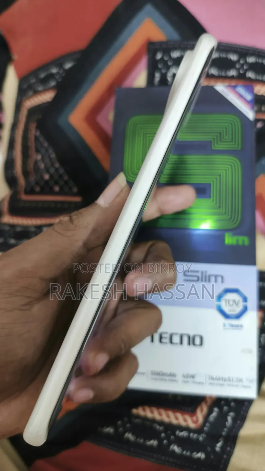 Tecno Pova Slim 5G 256 GB White
