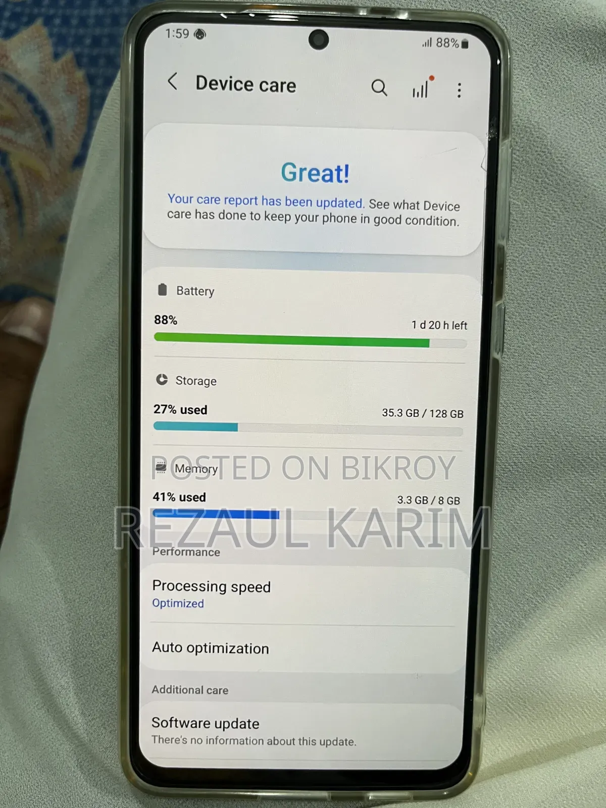 Samsung Galaxy S21 5G 128 GB Gray