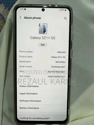 Samsung Galaxy S21 5G 128 GB Gray